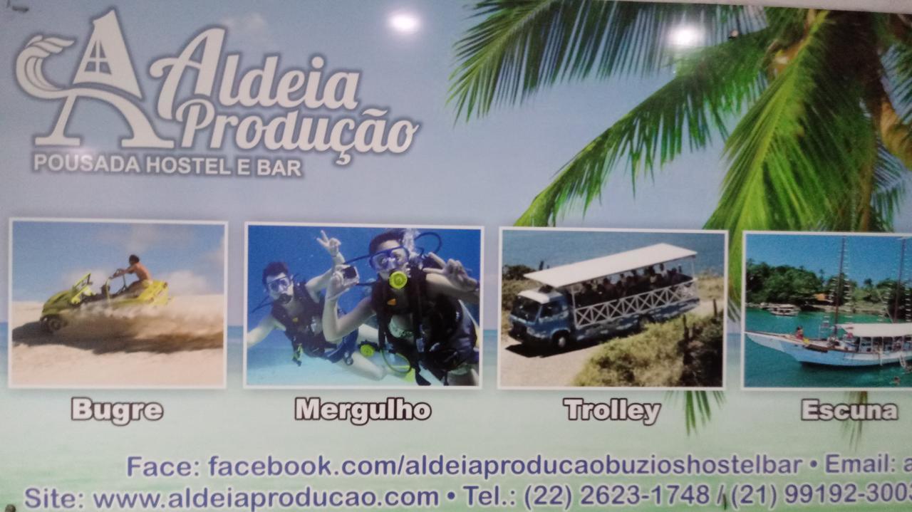Pousada Hostel E Bar Aldeia Producao Armacao dos Buzios ภายนอก รูปภาพ